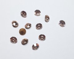 Камінчик (chaton) Preciosa, ss40 (8.4-8.7 мм), колір Lt.Peach