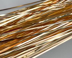 Біть металева для вишивання, 1мм ширина, прим. 60 см довжина, колір - золото