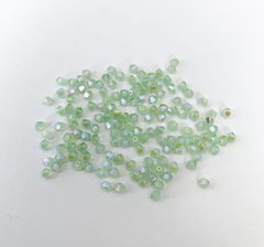 Біконус Swarovski (5328), колір - Chrysolite Opal Shimmer 2X, 3мм