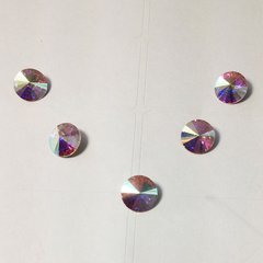 Ріволі Preciosa, колір - Crystal AB, 16 мм