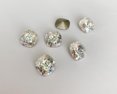 Квадрати (Fancy Stone) Swarovski, 4470, колір White Patina, 12 мм