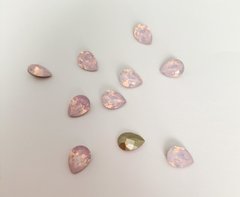 Краплі (Fancy Stone) Swarovski 4320, колір Rose Water Opal, 8*6 мм