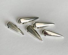 Підвіска "Шип", 23*7 мм, метал що містить цинк, колір срібло
