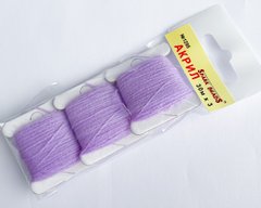Акрил для вышивки, Вернитас (Литва), цвет № 1295 (светлый фиолетовый, Violet), 1 катушка 30 м