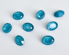 Овал (Fancy Stone) Австрія 4120, колір Azure Blue, 8*6 мм
