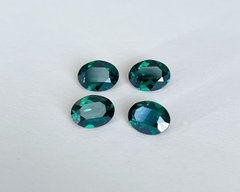 Овал (Fancy Stone) Австрія, (4120), колір Emerald Diamond Touch Light, 8*6 мм