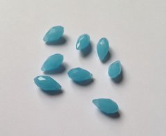 Бусины-подвески Celestian Crystal, 11,5*5,5 мм, цвет голубой непрозрачный