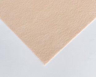 Фетр 1мм, плотность 500 - светлый персиковый, 15*15 см лист