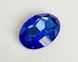 Овал кришталевий, Celestian Crystal, колір - Sapphire blue, 30*22 мм