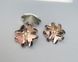 Кристальный Клевер Swarovski (4785), цвет - Rose Gold, 19 мм 1 из 2