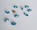 Маркиз (Navette) Swarovski 4228, цвет Aquamarine, 8*4 мм