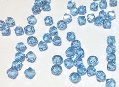 Біконус Австрія (5328), колір - Aquamarine, 4 мм