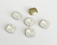 Квадрат (Fancy Stone) Австрия 4483, цвет - White Opal, 8 мм