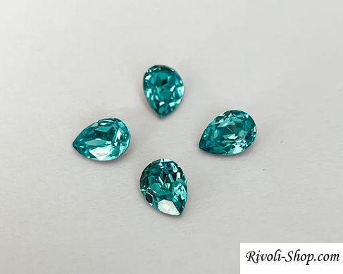 Капля (Fancy Stone) Австрия 4320, цвет Light Turquoise, 8*6 мм