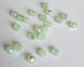 Намистина Swarovski, кругла 5000, колір - Chrysolite Opal Shimmer, 4 мм
