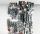 Паєтки LM Paris (Франция), колір - срібло металік (Argent), пласкі 3мм, пів нитки