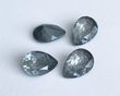 Капля (Fancy Stone) Swarovski 4320, цвет Dark Grey Ignite, 14*10 мм