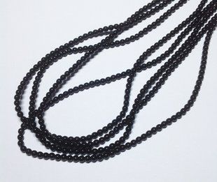 Жемчуг Preciosa 3 мм черный, (70449), 20 шт