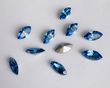 Маркиз (Navette) Австрия, 4228, цвет - Cool Blue, 10*5 мм