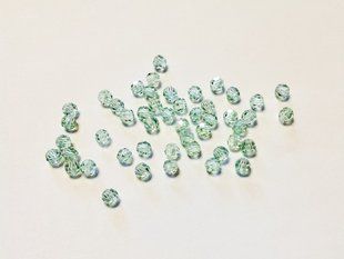 Preciosa кришталеві круглі намистини 4 мм Chrysolite