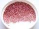 Бисер Preciosa - кристальный прокрашен розовым (38395) - 10/0, 10г