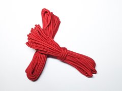 Сутаж, 2,5 мм ширина, красный (код цвета 18), производство Украина, 1м