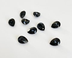 Капля (Fancy Stone) Австрия 4320, цвет - Graphite, 8*6 мм
