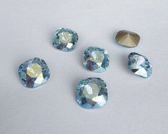 Aurora, квадрат (Fancy Stone) A4470, колір - Soft Aquamarine Transmission, 10 мм
