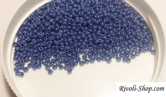 Бисер Preciosa - синий насыщенный перламутровый (38210) - 10/0, 10 г