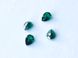 Краплі (Fancy Stone) Swarovski 4320, колір Emerald Ignite, 10*7 мм