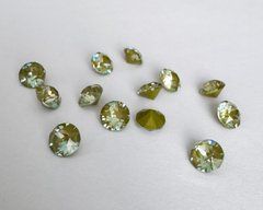 Чатон Swarovski 1088, колір Herbal Green Lux, ss29 (6.14-6.32 mm)