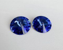Риволи Австрия 1122, цвет Sapphire, 18 мм