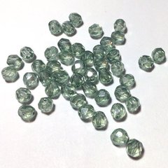 Preciosa-6 мм граненная, зелено-голубой 91007