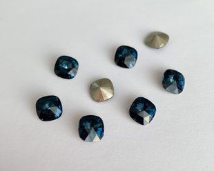 Квадрати (Fancy Stone) Swarovski 4471, колір Montana, 8 мм