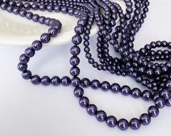 Перлина Swarovski, кругла (5810), колір - Iris, 6 мм