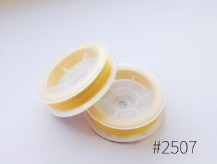 Нитки бісерні, Tytan 100, колір 2507 (жовтий яскравий)