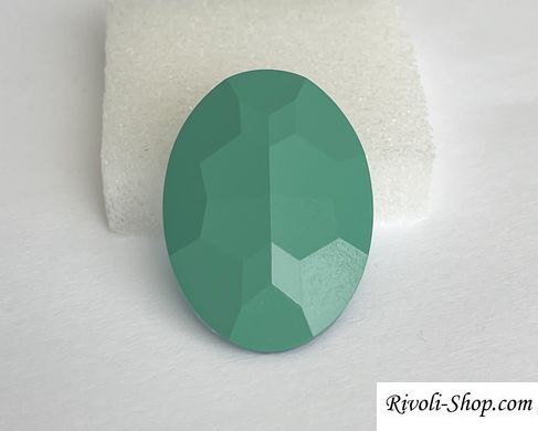 Великий овал (Fancy Stone) Австрія (4127), колір Silky Sage Delite, 30*22мм