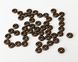 Бусина O-bead, Preciosa, пресоване скло, 4 * 1 мм, бронза (lz23980), 10 шт