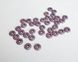 Бусина O-bead, Preciosa, прессованное стекло, 4*1 мм, фиолетовый золотой глянец (03000/15726), 25 шт