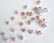 Биконус Swarovski (5328), цвет - Vintage Rose AB2X, 4 мм