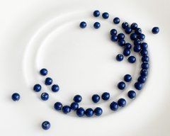 Жемчуг Австрия, круглый (5810), цвет - Dark Lapis, 2 мм