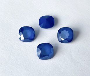 Квадрат (Fancy Stone) Swarovski 4470, колір Royal Blue, 10 мм
