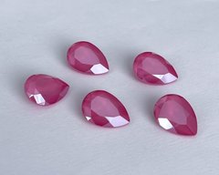 Капли (Fancy Stone) Swarovski 4320, цвет Peony Pink, 14*10 мм