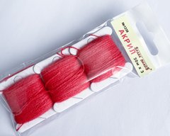 Акрил для вышивки, Вернітас (Литва), цвет № 1238 (карминово-красный, Coral), 1 катушка 30 м