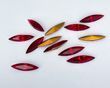 Маркиз (Navette) Swarovski 4200/2, цвет - Siam, 15x4 мм