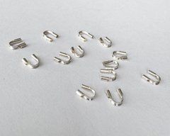 Тримач основи, срібло 925, 5*4 мм, отвір 0,8мм, вир-во США