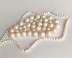 Жемчуг Австрия, круглый (5810), цвет - Pearlescent White, 5 мм