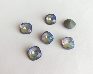 Квадрат (Fancy Stone) Swarovski 4470, колір Serene Gray Delite, 10мм