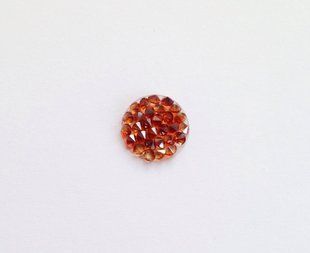 Кришталева тканина Swarovski, Fine Rocks (340351), crystal Red Magma, 15 мм