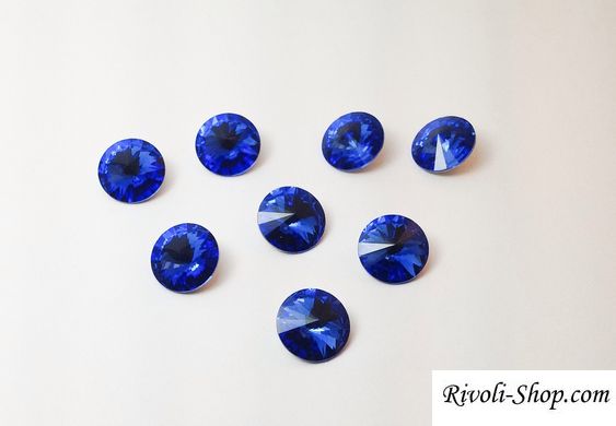 Ріволі Preciosa, ss47 (10.9-11.3 мм), колір - Sapphire